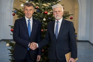 Babiš dorazil na novoroční oběd s prezidentem - Novinky